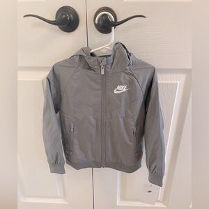 Nike Toddler Light Jacket Grey NWT